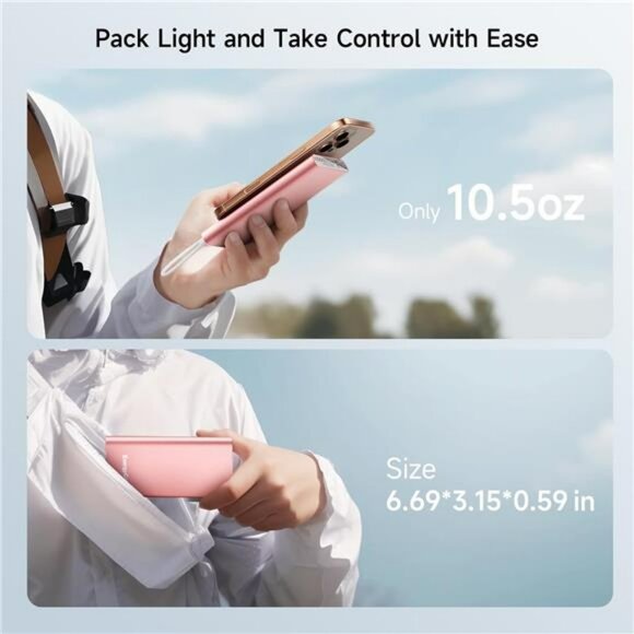 Portable Charger 12000mAh Power Bank Fast Charging Dual USB Battery Pack - Picture 4 of 7